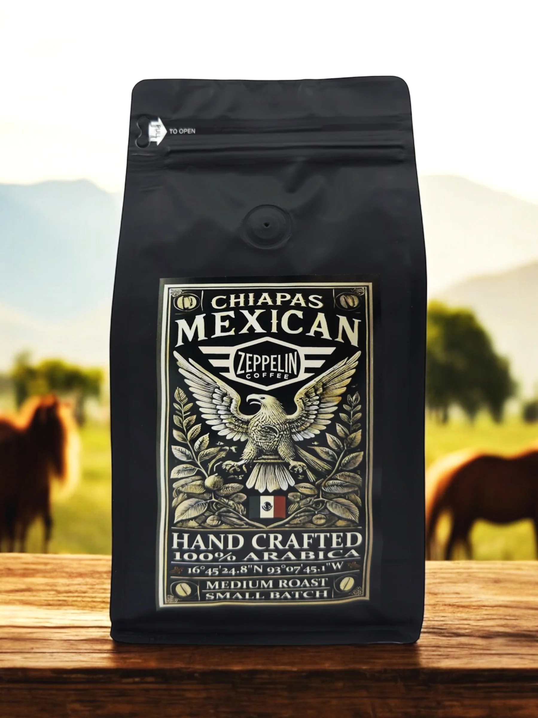 Mexican Chiapas 16oz — Zeppelin Coffee Company